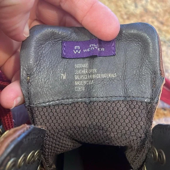 Bionica Whiskey Brown Leather Boots Women’s Size 7, EUC - Picture 5 of 6